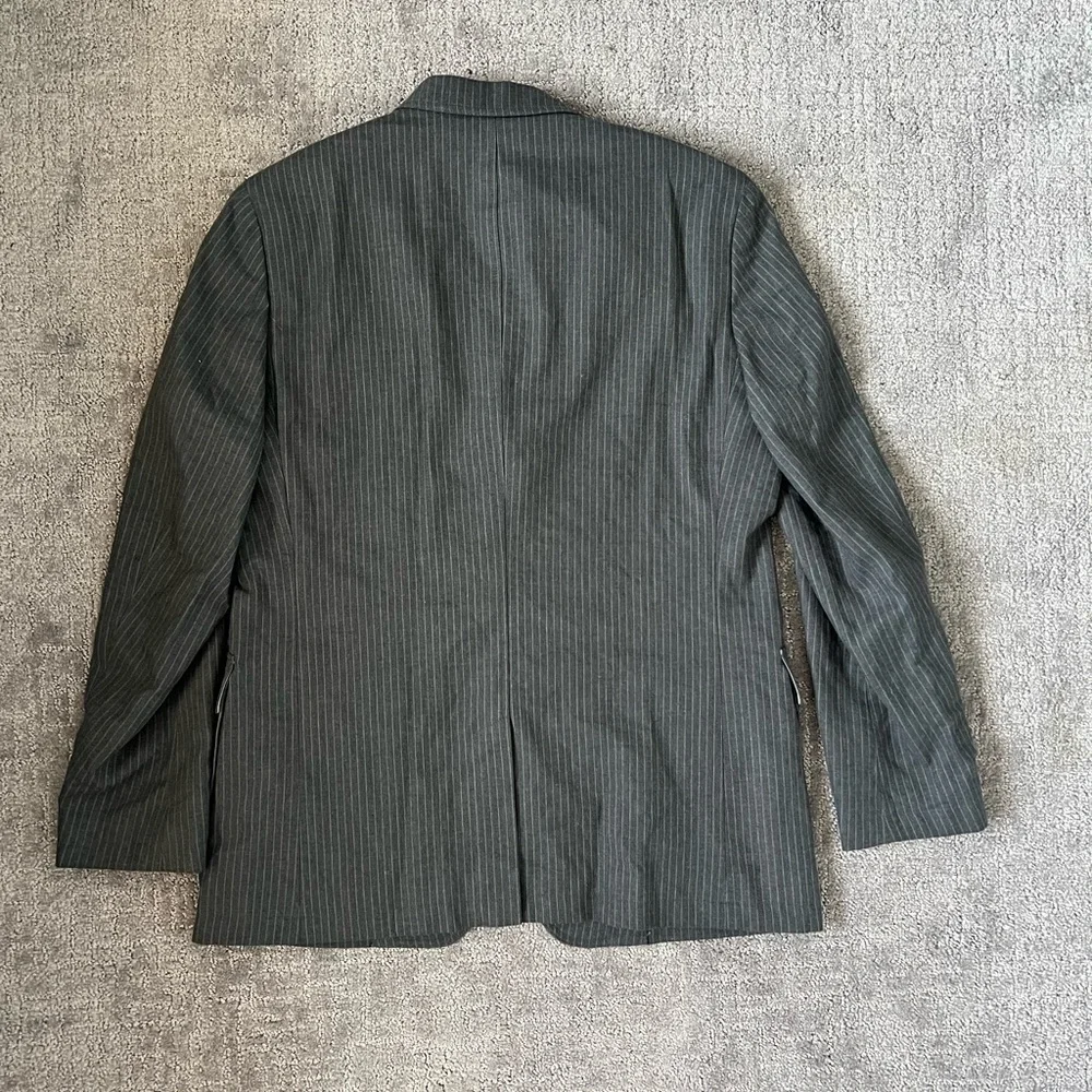 Banana Republic Modern Fit Stripe Utility Blazer